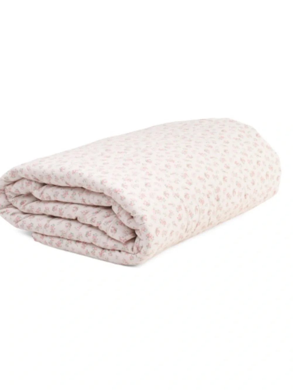 Rosalie’s Pink Floral Reversible Quilt